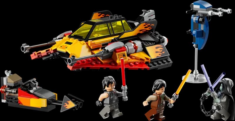 LEGO 75414 Płomienny śmigacz śnieżny