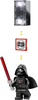 LEGO 75421 SMART Play: Myśliwiec TIE Dartha Vadera — 8