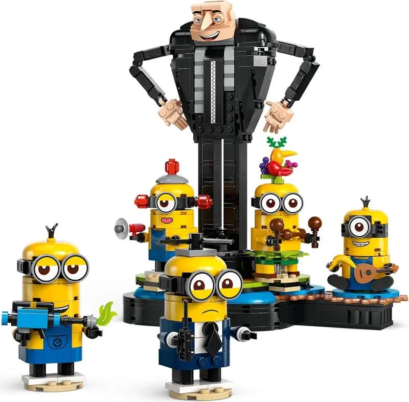 LEGO 75582 Gru i minionki z klocków