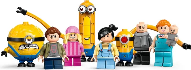 LEGO 75583 Rodzinna rezydencja Gru i minionków