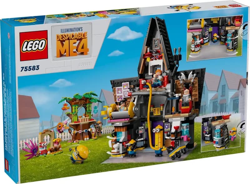 LEGO 75583 Rodzinna rezydencja Gru i minionków