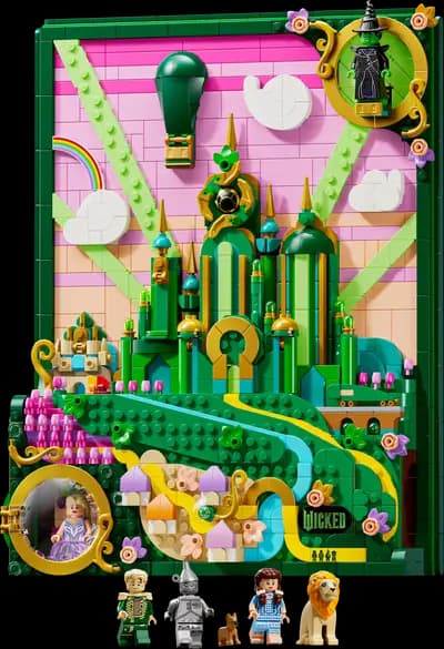 LEGO 75685 Obraz Emerald City