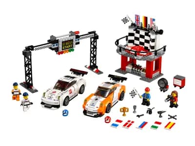 LEGO 75912 Porsche 911 GT, linia mety
