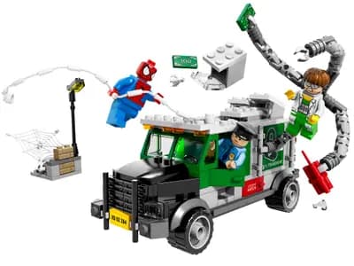 LEGO 76015 Doc Ock - napad ciężarówką