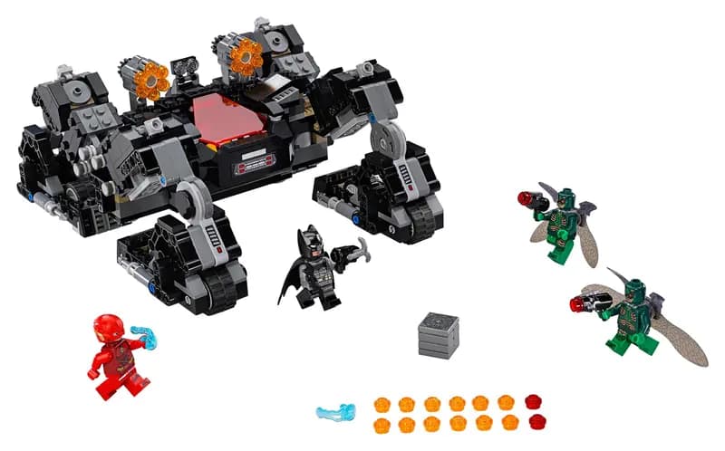 LEGO 76086 Atak Knightcrawlera w tunelu