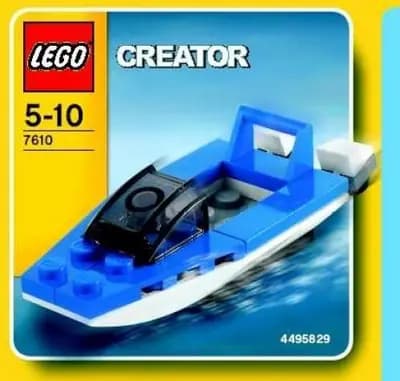 LEGO 7610 Motorówka