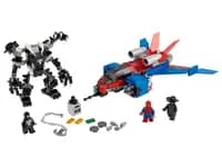 LEGO 76150 Pajęczy odrzutowiec kontra mech Venoma
