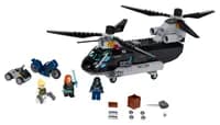 LEGO 76162 Czarna Wdowa i pościg helikopterem