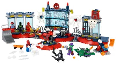 LEGO 76175 Atak na kryjówkę Spider-Mana