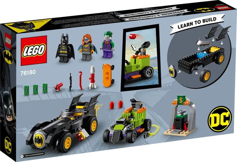 LEGO 76180 Batman kontra Joker: pościg Batmobilem