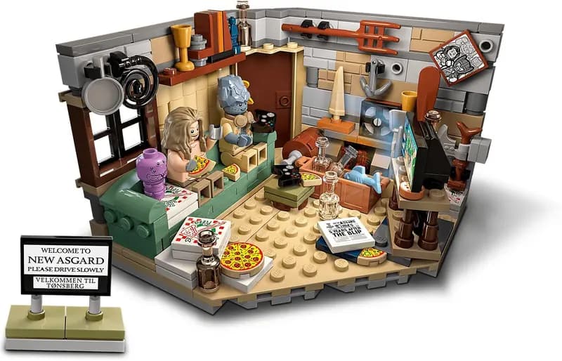 LEGO 76200 Nowy Asgard Grubego Thora