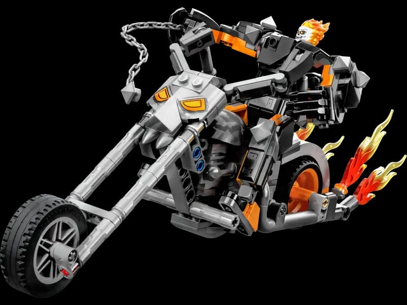 LEGO 76245 Upiorny Jeździec — mech i motor