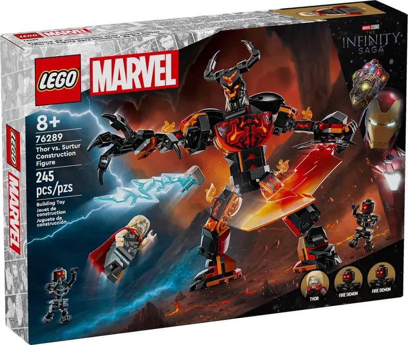 LEGO 76289 Thor kontra figurka konstrukcyjna Surtura