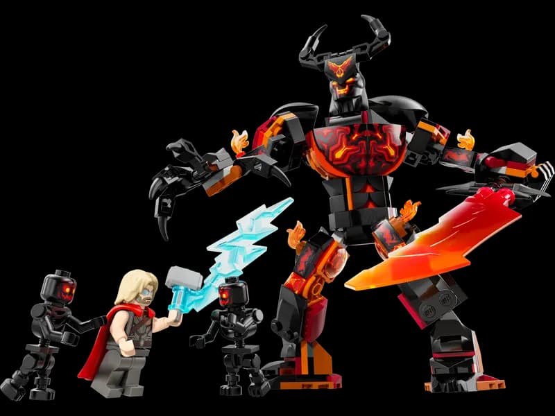 LEGO 76289 Thor kontra figurka konstrukcyjna Surtura