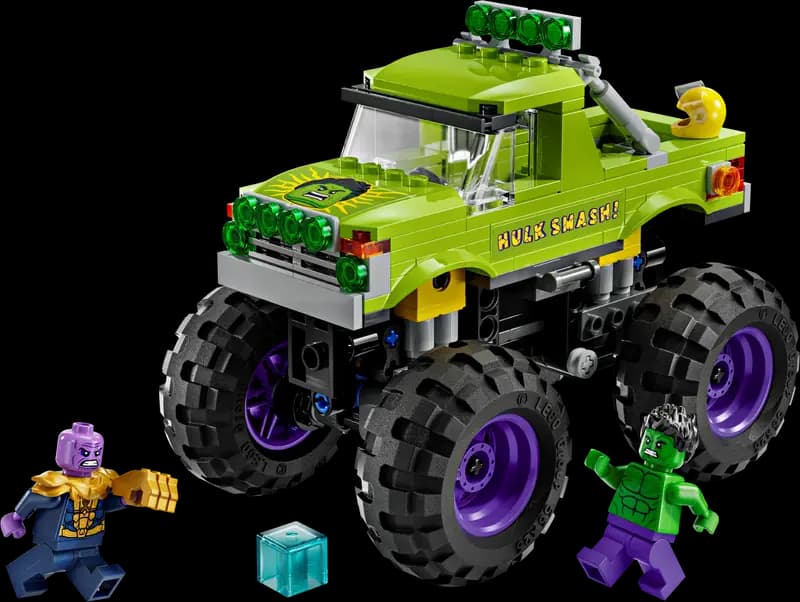 LEGO 76312 Monster truck Hulka kontra Thanos