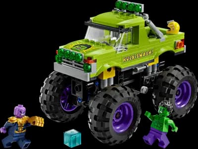 LEGO 76312 Monster truck Hulka kontra Thanos