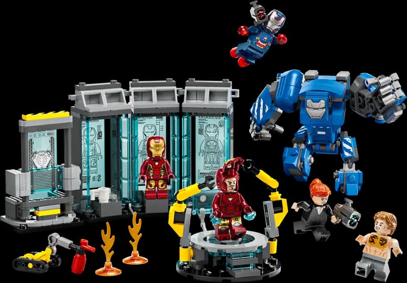 LEGO 76315 Laboratorium Iron Mana: Zbrojownia