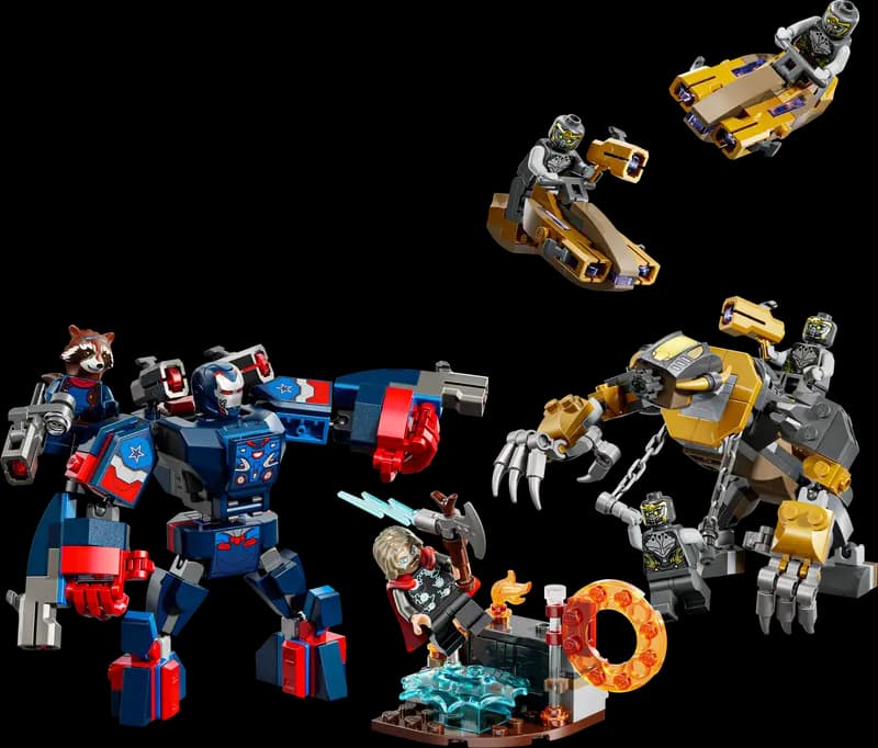 LEGO 76322 Avengers: Koniec gry Thor kontra Chitauri