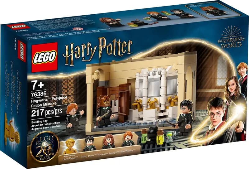 LEGO 76386 Hogwart: pomyłka z eliksirem wielosokowym