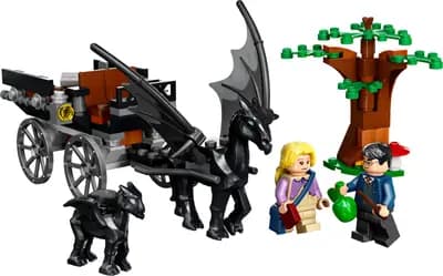 LEGO 76400 Testrale i kareta z Hogwartu