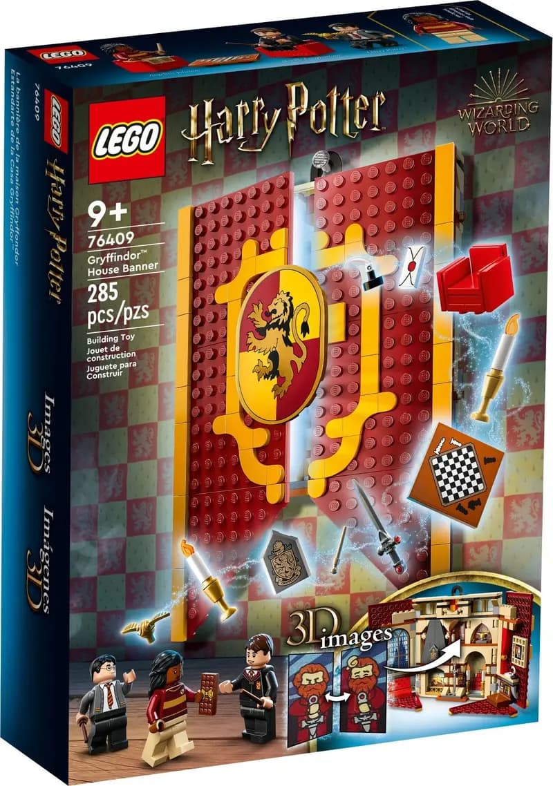 LEGO 76409 Flaga Gryffindoru