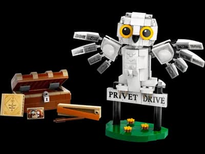 LEGO 76425 Hedwiga z wizytą na ul. Privet Drive 4