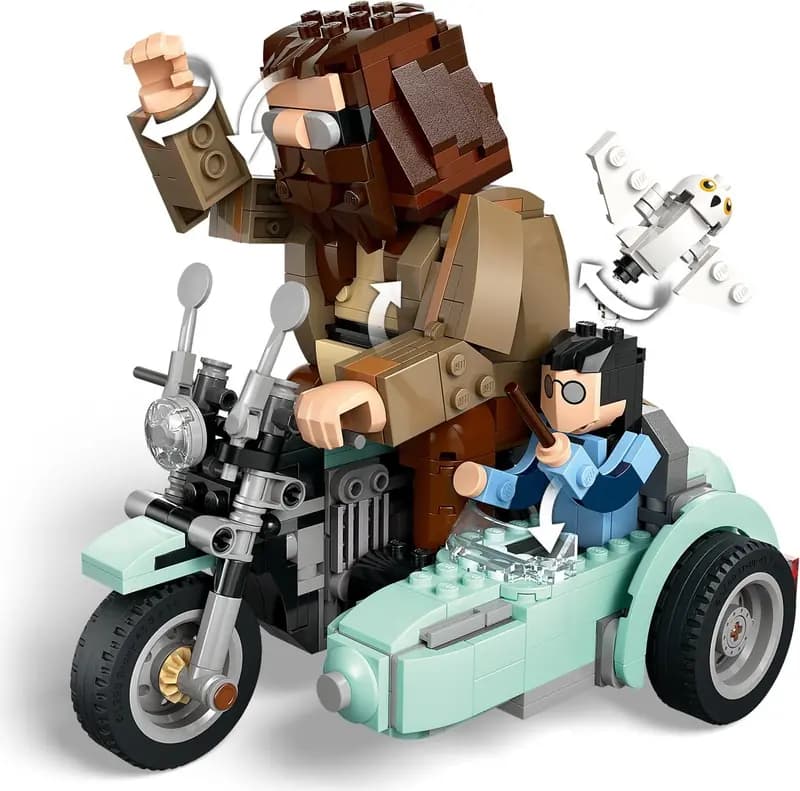 LEGO 76443 Przejażdżka motocyklowa Hagrida i Harry’ego