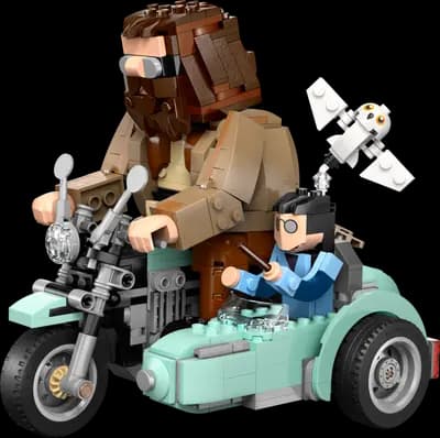 LEGO 76443 Przejażdżka motocyklowa Hagrida i Harry’ego
