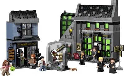 LEGO 76471 Magiczne sklepy na ulicy Śmiertelnego Nokturnu