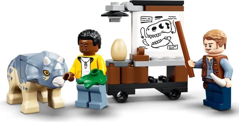 LEGO 76940 Wystawa skamieniałości tyranozaura