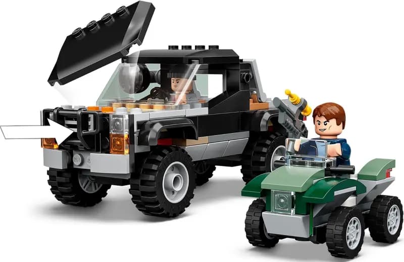 LEGO 76950 Triceratops i zasadzka z pick-upem