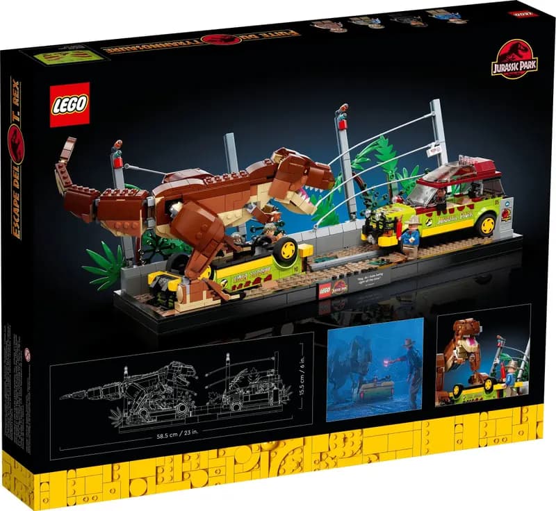 LEGO 76956 Tyranozaur na wolności