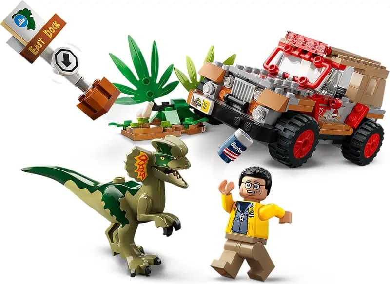 LEGO 76958 Zasadzka na dilofozaura