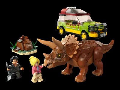 LEGO 76959 Badanie triceratopsa