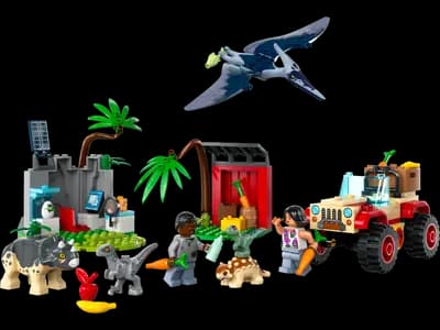 LEGO 76963 Centrum ratunkowe dla małych dinozaurów