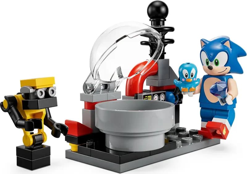LEGO 76993 Sonic kontra dr. Eggman i robot Death Egg