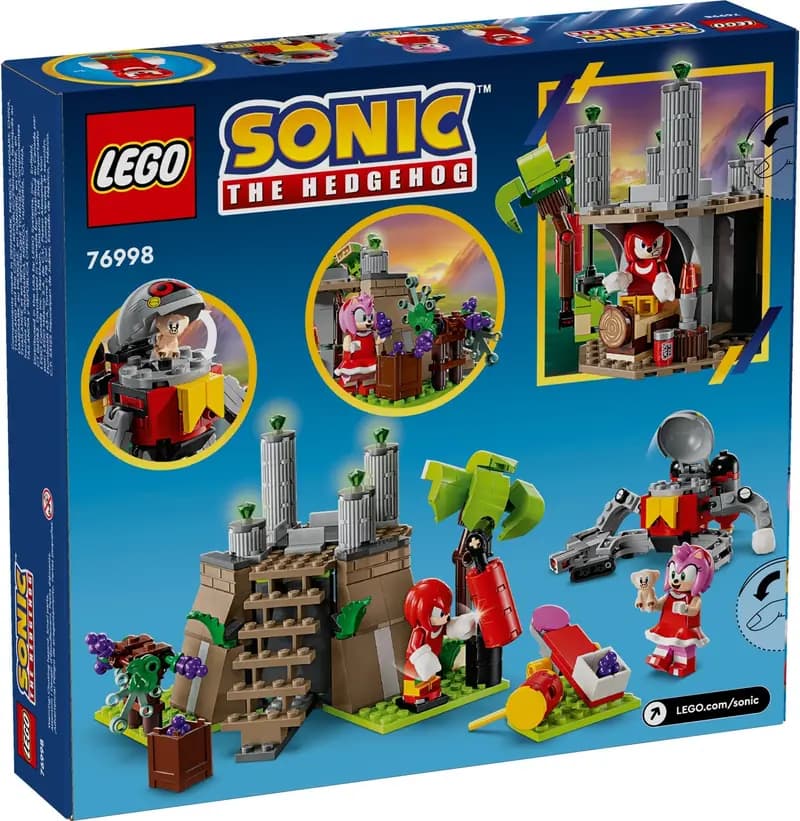 LEGO 76998 Knuckles i świątynia Master Emerald