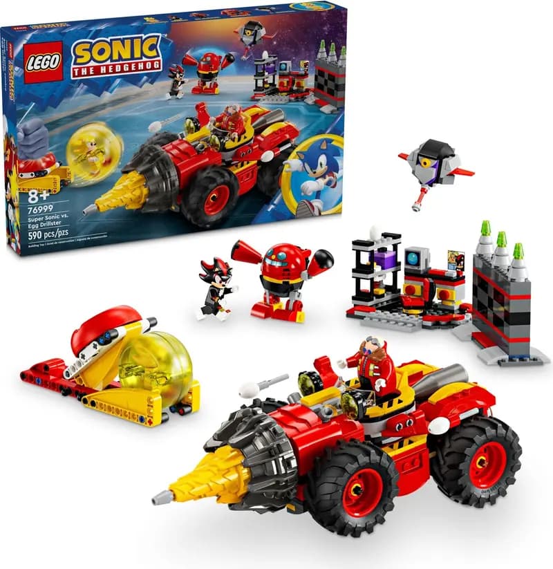 LEGO 76999 Super Sonic kontra Egg Drillster
