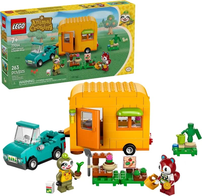 LEGO 77054 Leif i jego karawan oraz sklep ogrodniczy