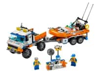 LEGO 7726 Samochód straży przybrzeżnej z motorówką
