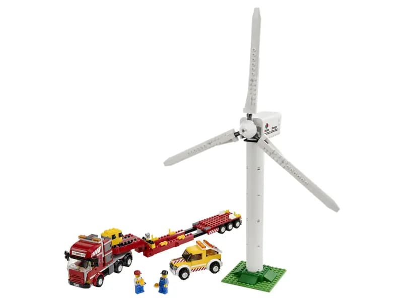 LEGO 7747 Naczepa do przewozu elektrowni wiatrowej