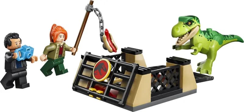 LEGO 77978 Ciężarówka do transportu młodego tyranozaura