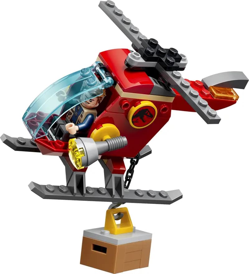 LEGO 77981 Welociraptor, stegozaur i pteranodon – Centrum ratunkowe