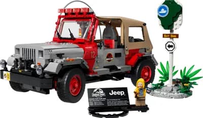 LEGO 77984 Jurassic Park Jeep Wrangler