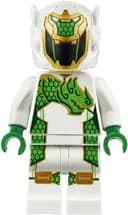 LEGO 80006 Motocykl Biały Smok — 2