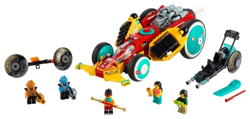 LEGO 80015 Chmurkowy roadster Monkie Kida