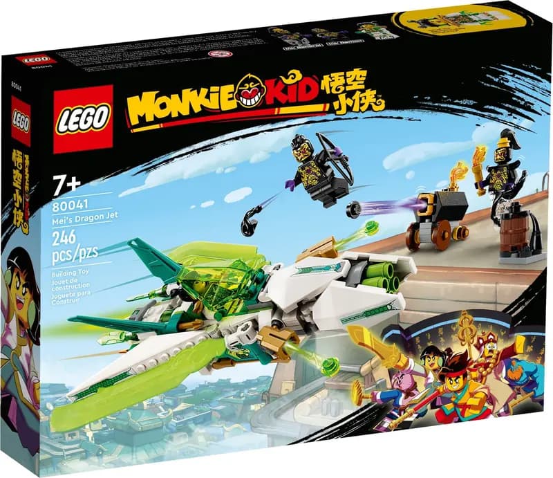 LEGO 80041 Smoczy odrzutowiec Mei