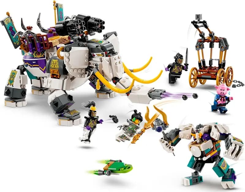 LEGO 80043 Yellow Tusk Elephant