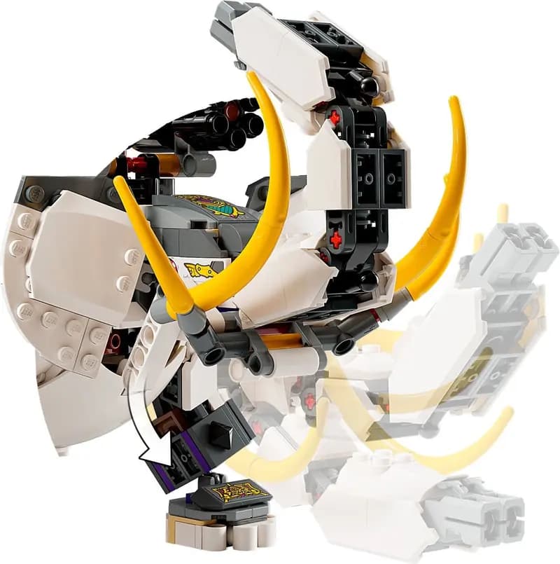 LEGO 80043 Yellow Tusk Elephant