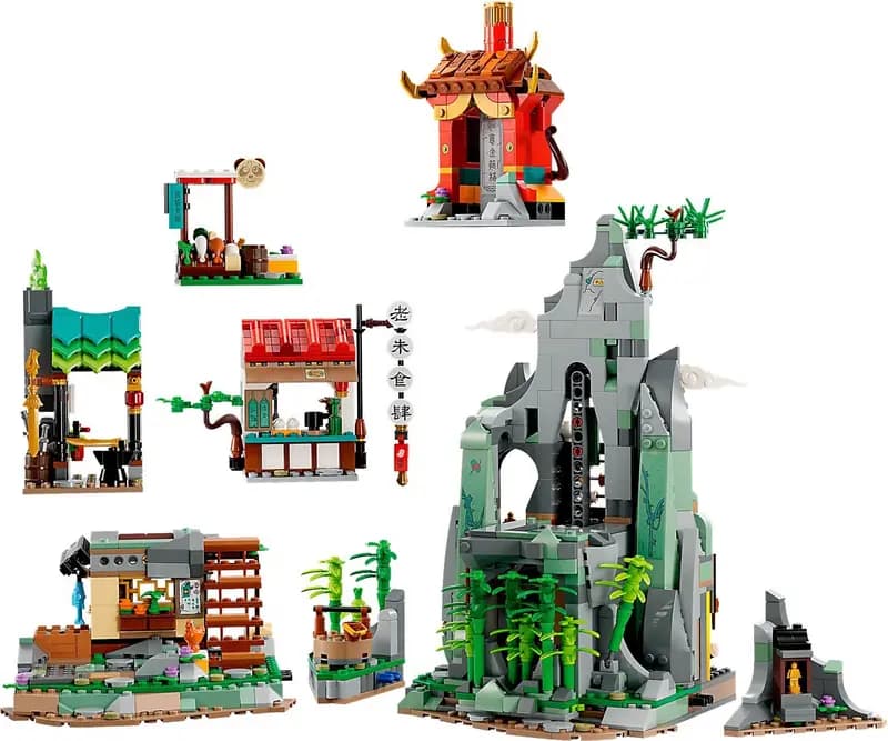 LEGO 80044 Kryjówka ekipy Monkie Kida